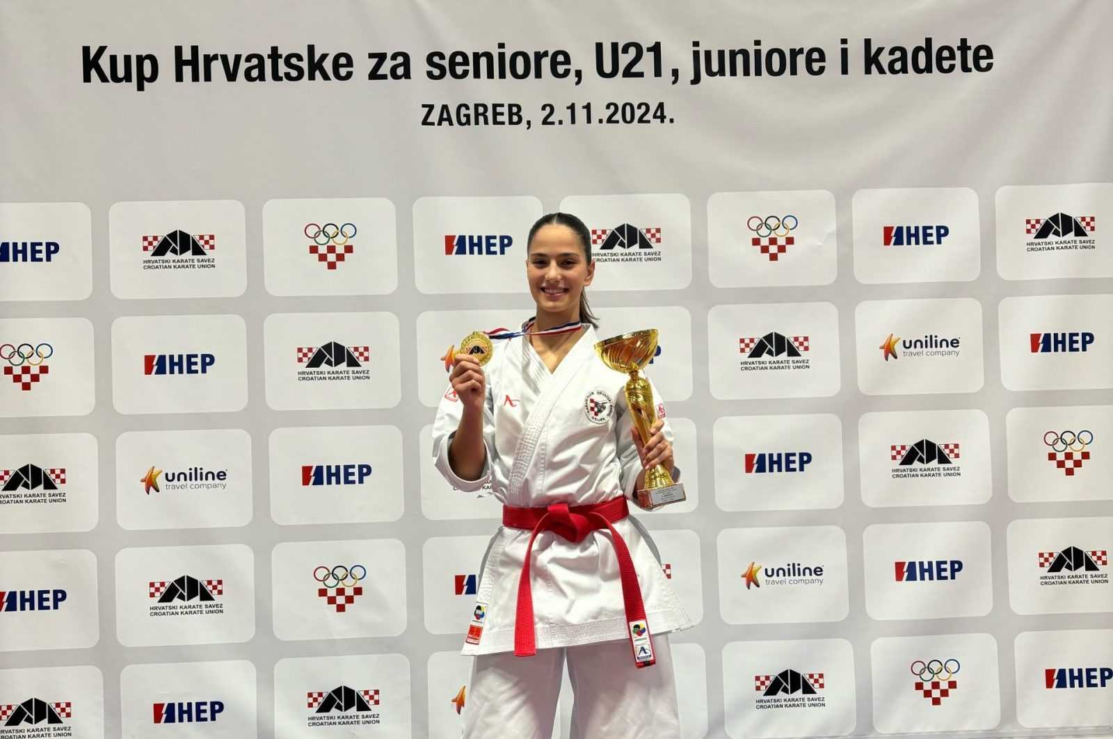 Mlada Osječanka Katia Šegavčić pobjednica Kupa Hrvatske za juniorke